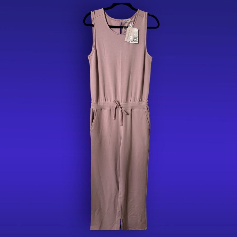 Barefoot Dreams Tall Malibu Collection Brushed Luxe Lounge Jumpsuit NWT ST - Picture 1 of 6